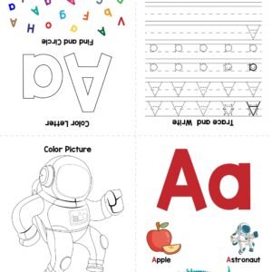 Alphabet (A-Z) 26 Tracing Worksheet